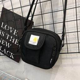 thumbnail for Messenger bag fashion messenger bag couple student shoulder bag men and women hip hop small bag fashion small bag
