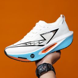 thumbnail for 2025 novos tênis de corrida profissionais, tênis esportivos, respiráveis e versáteis, casais masculinos da moda, tênis de corrida casuais para jovens no campus.