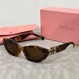 thumbnail for M in stock wholesale European and American fashion wide glasses leg sunglasses anti UV personality small frame sunglasses women's high-end sense