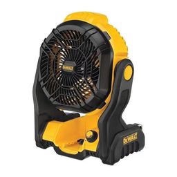 thumbnail for Ventilador recarregável de mesa/suspensão DeWalt DEWALT com bateria de lítio 20V, velocidade ajustável DCE511B DCE512, atacado.