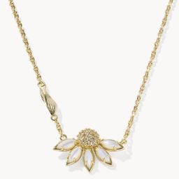 thumbnail for KS best-selling exquisite floral butterfly gourd fully embossed fashionable collarbone chain, light luxury versatile, micro-embossed exquisite necklace for women