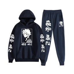 thumbnail for Factory sales day man anime hoodies my hero college explosion Haosheng has hooded sweater suit in stock