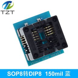 thumbnail for SOP8/SOP16 para DIP8 SA602 soquete de teste IC banhado a ouro soquete de conversão soquete de queima 150/200mil