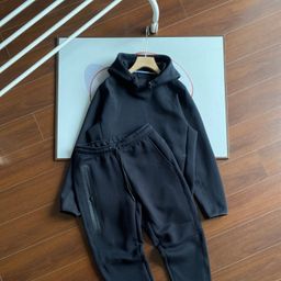 thumbnail for 25 years new men's sports laminated spring and autumn hooded sweatshirt sweatshirt sweatpants 017+002