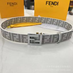 thumbnail for Men's 4.0Ff Smooth Buckle Belt, Fashionable and Versatile Business Belt for Young Men, Cross-Border Live Streaming, Dropshipping