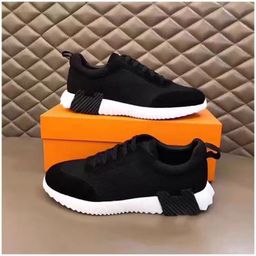 thumbnail for H Brand Men's Genuine Leather Versatile Height-Increasing Sneakers Men's Casual Breathable White Shoes Women's Foreign Trade Black Sneakers Men