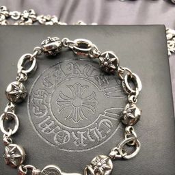 thumbnail for Croda Bracelet S925 Standard Pure Silver Sword Cruciferous Bracelet for Men and Women European and American Vintage Couple Dagger Chain