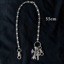 thumbnail for Crodo Element Trouser Chain Bag Hanging Chain Sword Round Bead Cross Waist Chain Lobster Buckle Pendant Jeans Chain