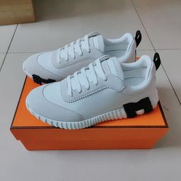 thumbnail for Summer Low-Top Lace-Up Sports Frosted Leather Stitching Fly-Knit Mesh Shoes British Youth Lightweight Breathable Casual Shoes