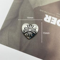 thumbnail for New Cross Love Accessories Personalized Dark Style Accessories Handmade Alloy Patches Hair Ornaments Shoes DIY Materials