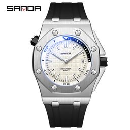 thumbnail for Sanda/Three Da New Product Hot Sale 7032 Men's Quartz Watch with Calendar Fashion Sports Men's Wristwatch Wholesale