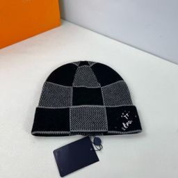 thumbnail for European and American New Hot-Selling Embroidered Letter Knitted Hat Casual Versatile Simple Fashion Autumn and Winter Warm Outdoor Cold-Proof Hat