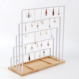 thumbnail for Jewelry Display Rack Jewelry Rack Creative Ornaments Earring Rack Jewelry Jewelry Storage Keychain Ring Display Rack
