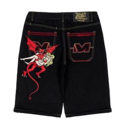 thumbnail for Shorts jeans masculinos para e-commerce transfronteiriço, coleção primavera/verão 2026, modernos, com lavagem enzimática, de comprimento médio, soltos e casuais, estilo sete pontos.