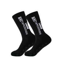 thumbnail for TEMU Cross-border Hot Selling TC Professional Thickened Towel Bottom Sweat Absorbing Deodorant Glue Anti-slip Football Socks