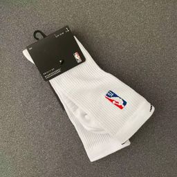 thumbnail for 75Th Anniversary Nba Commemorative Training Basketball Socks Long Towel Bottom Thickened Sports Socks High Top Trbottomy Men's Socks