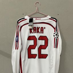thumbnail for Retro football jersey popular AC No. 22 Kaka No. 80 Robert, Manchester United Red Devils Beckham source manufacturer