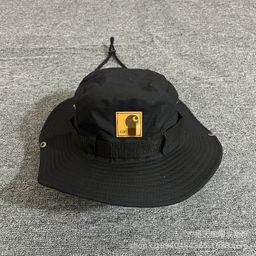 thumbnail for Fisherman Hat Outdoor Sun Hat Japanese Trendy Basin Hat Foldable Workwear Casual Western Cowboy Hat Big Head Wai Hat