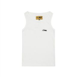 thumbnail for Wholesale C0rteiz Basic Alcatraz Print T-Shirt American High Street Casual Vest Sleeveless T-Shirt for Men and Women