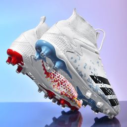 thumbnail for C Luo Massey X19 adult men&#039;s and women&#039;s Mandarin duck with MG short nail Falcon student children&#039;s long nail AG broken nail TF football shoes