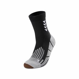 thumbnail for Meias antiderrapantes com almofada de ar na altura da panturrilha, meias esportivas com fundo de toalha, meias de basquete profissional de tamanho grande, meias masculinas por atacado, Zhuji