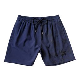 thumbnail for Shorts masculinos de secagem rápida Turtle Beach com cintura elástica, calção de banho forrado, comprimento três quartos, moda mais vendida na Europa e América.