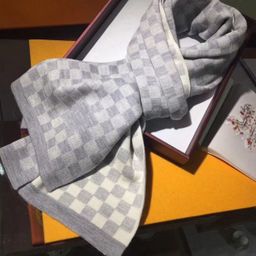 thumbnail for European and American simple wool knit men's plaid hollow pattern black and white autumn and winter warm neck long