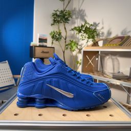 thumbnail for High Quality Shox R4 Air Column Sports Running Shoes Men and Women Shock Absorption Breathable Sneakers Casual Versatile Commuter Trendy Shoes