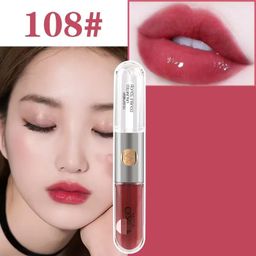 thumbnail for Brilho labial 3D Kio Single-Head Lip Glaze 17 21, batom brilho labial, cor popular internacional de alta qualidade.