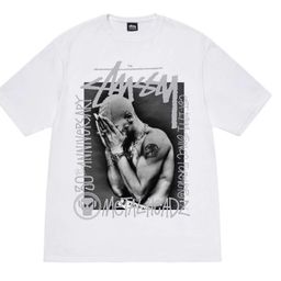 thumbnail for 230 grams heavy trend classic basic T sleeve 24 summer new high-end heavy loose men's and women's short sleeve print