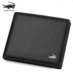 thumbnail for 2023 Crocodile Wallet Manufacturer Direct Sales Foreign Trade New Men&#039;s Wallet Business Multi-Functional Bank Card Wholesale Spot