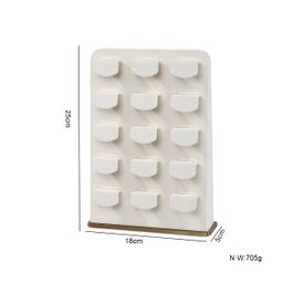 thumbnail for Ultra-fiber jewelry rack, stud earrings, pendant rack, large-capacity stud pieces, earring rack, jewelry display rack