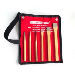 thumbnail for Spot chrome vanadium steel sheath masonry chisel carpentry cement chisel multi-specification flat chisel tip chisel center punching chisel forging
