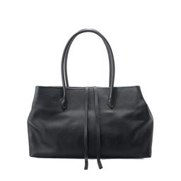 thumbnail for ROW tote bag top-grain cowhide women's versatile simple handbag, large capacity genuine leather commuter underarm shoulder bag