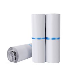 thumbnail for Courier bag white courier packaging bag thickened new material waterproof bag wholesale packaging bag mail order mail courier bag