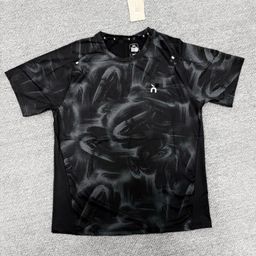 thumbnail for Brand in-stock sports quick-dry crew neck short-sleeve T-shirt for men, summer style, ice silk cooling fitness casual top