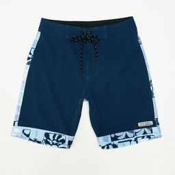 thumbnail for Ripcurl Men's Swim Trunks with Simple Front and Complex Back Color-Blocking Design, Quick-Dry Summer Vacation Surfing Anti-Embarrassment Beach Shorts for Men