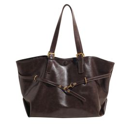 thumbnail for Retro Bags for Women, Large Capacity, New Style, Versatile Shoulder Bags, Trendy This Year, Simple Commuter Tote Bags for Women