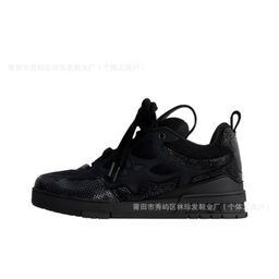 thumbnail for Lujia Trainer Sneakers for Women, Thick-Soled Lace-Up Breathable Couple Shoes, Men's Sneakers, Men's Shoes, Unisex Sports Shoes