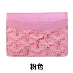 thumbnail for 2025 New Goya Goyard Dogtooth Men and Women's Card Holder, Exquisite Trendy, High-end Coin Purse, Ultra-thin and Small Leather Case