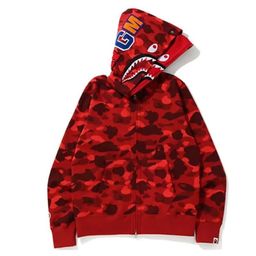 thumbnail for Thousands of girls American retro double hat camouflage hooded sweater zipper cardigan original national fashion autumn men's and women's coat