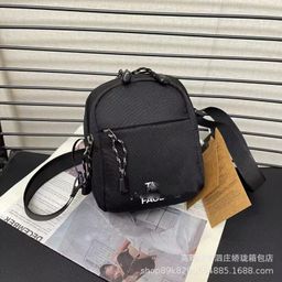 thumbnail for Simple and Fashionable Shoulder Crossbody Bag, Outdoor Sports Mobile Phone Bag for Male and Female Students to Go Out, Lightweight Large-Capacity Backpack for Women