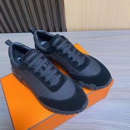 thumbnail for In-Stock Version~H Brand Genuine Leather Color-Blocked White Sneakers for Women 2025 High Version Round-Toe Lace-Up Flat Casual Couple Sneakers