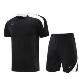 thumbnail for 2425 Summer Round Neck Fashion Fitness Running Basketball Football Sportswear Short Sleeve Competition Training Team Clothes suit