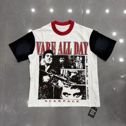 thumbnail for Cross-Border 26Ss Vare All Day New Trendy Retro Summer High Street Fashion Casual Short-Sleeve T-Shirt for Men and Women