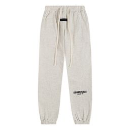 thumbnail for FEAR OF GOD Multi-line Essentials Trendy Chest LOGO Rubber Hooded Sweatshirt FOG Pants Set