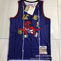 thumbnail for Colete de basquete bordado por atacado para comércio exterior Lakers James Heat Wade All-Star McGrady Raptors Carter