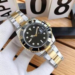thumbnail for Green, black and blue foreign trade labors diver water ghost solid steel belt luminous waterproof quartz Japan imported movement watch