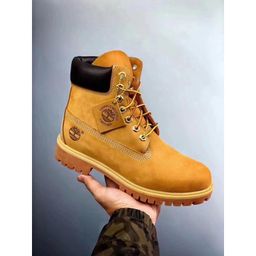 thumbnail for Timberland Bumblebee Martin boots, snow boots, leather boots, medium and high tops, outdoor men and women, no kicks, waterproof and wear-resistant