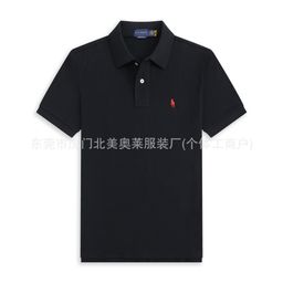 thumbnail for 原单品质保罗小马标男士短袖polo衫纯棉夏季翻领t恤短袖男马球衫